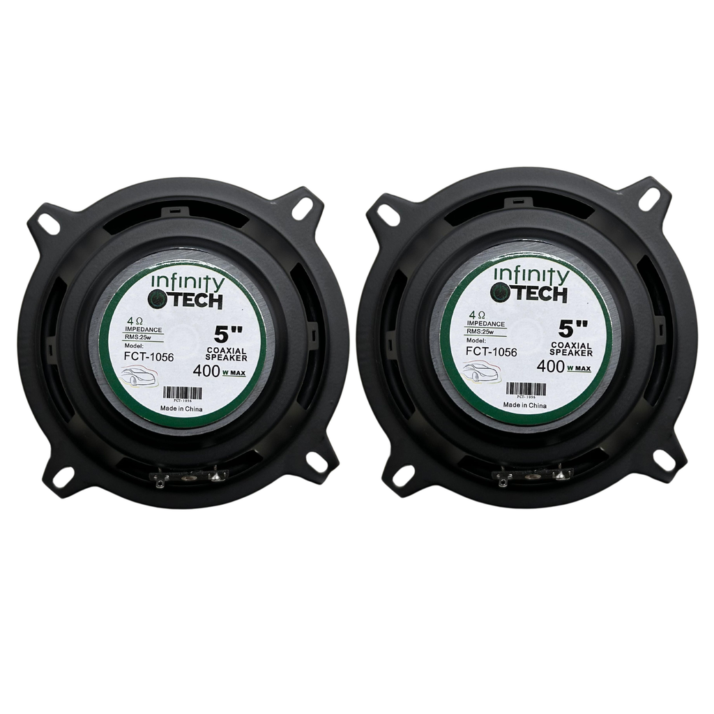Parlantes 5 Pulgadas 400w Max Infinity Tech