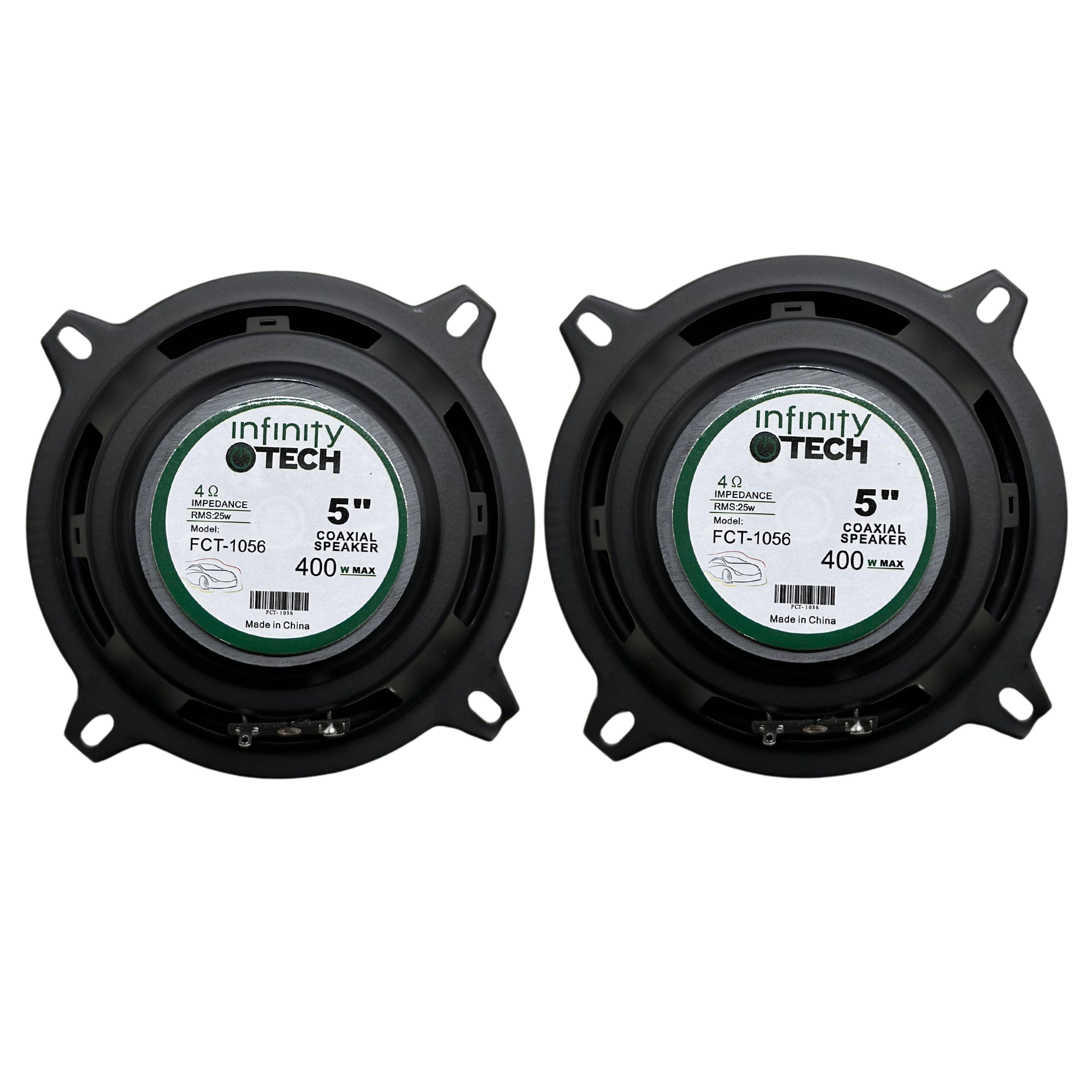 Parlantes 5 Pulgadas 400w Max Infinity Tech
