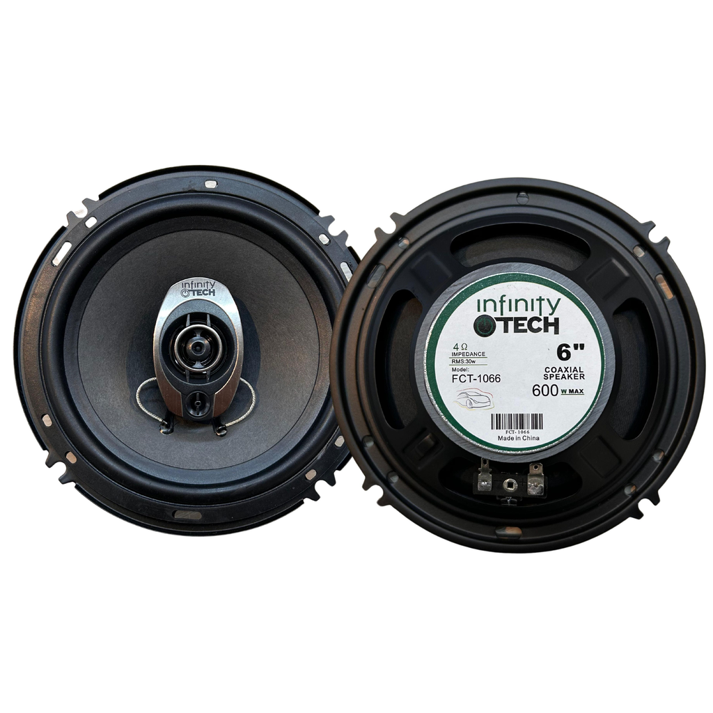 Parlantes 6 Pulgadas 600w Max Infinity Tech