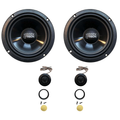 Componente Juego De Medios 6.5 Pulgadas + Tweeter Max 600W