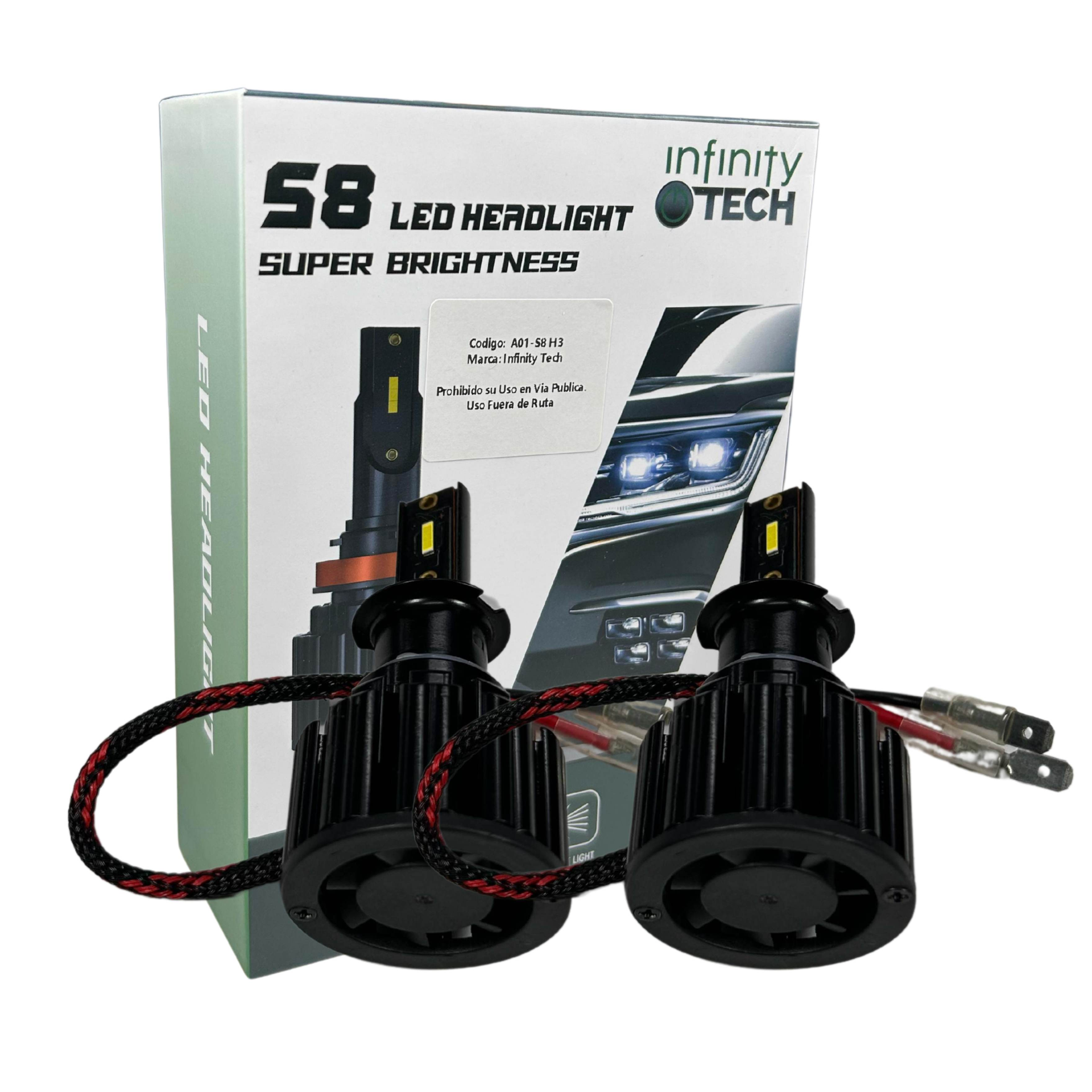 Cree Led S8 It Con Chip Csp 12V Disipador Con Cooler