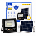 Reflector LED Solar Jortan 100W IP66 con Panel Solar y Control Remoto