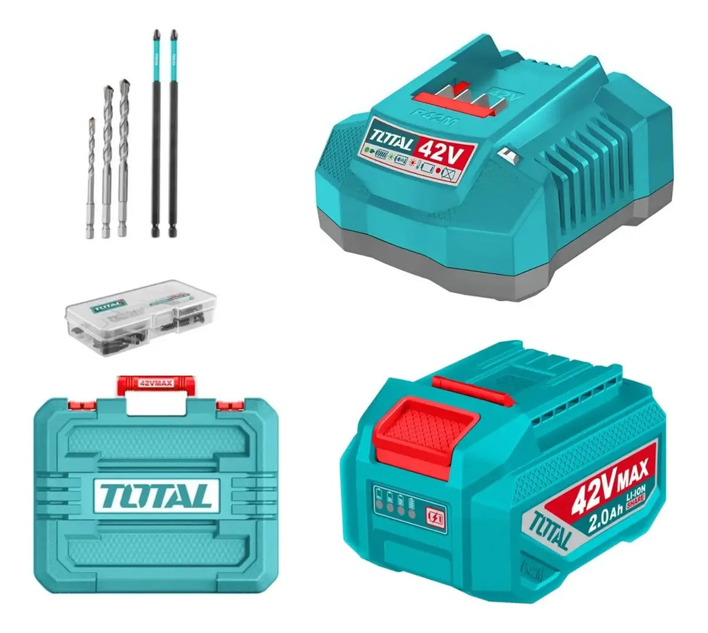 Taladro Atornillador Profesional Inalámbrico 12v 1500 Rpm Incluye Maletín