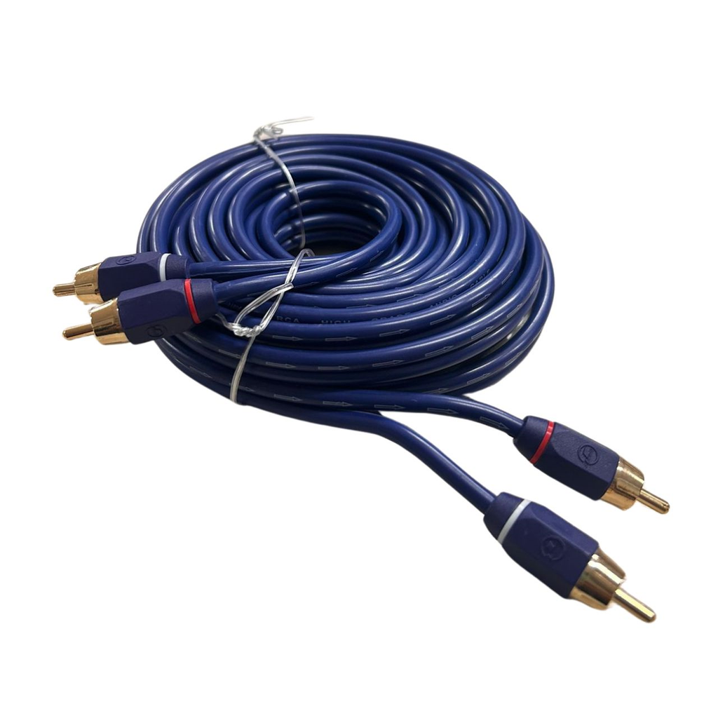 Cable Rca De 2 Macho A 2 Macho Cobre De 5 Metros
