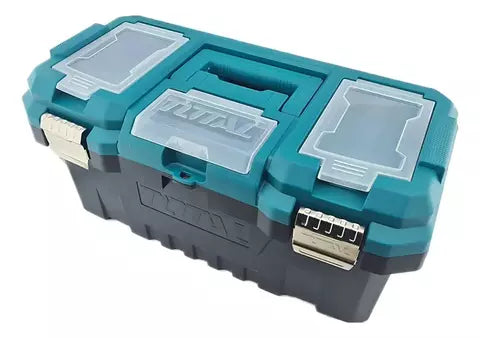 Caja De Herramientas 17'' Super Reforzada Cierre Metal Total