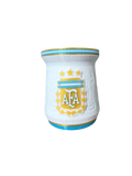 Mate 3D Selección Argentina AFA Diseño Exclusivo Impreso en 3D